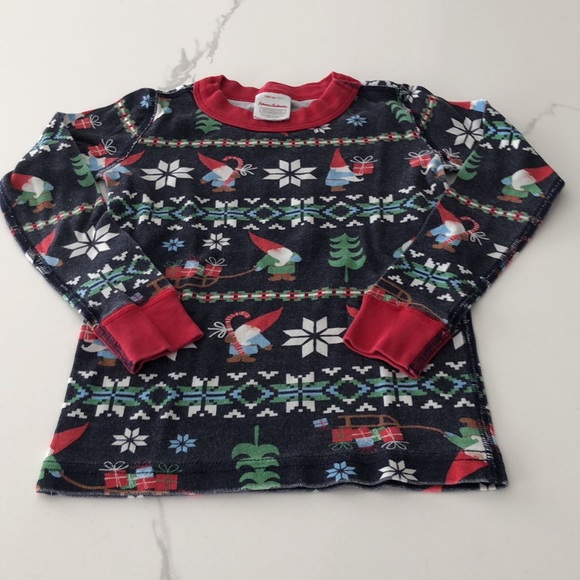 Hanna Anderson Long John Pajama Set Bundle of two. Size 4 Unisex - Picture 9 of 10